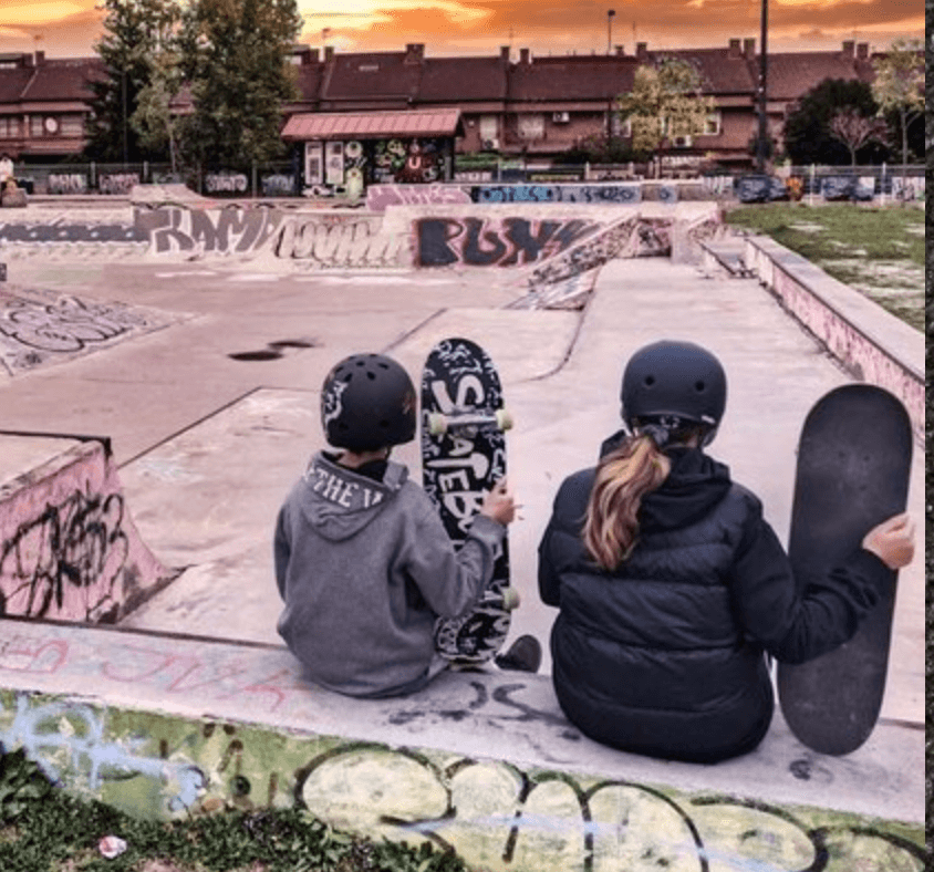 Escuela de Skatepark de Getafe Madrid 